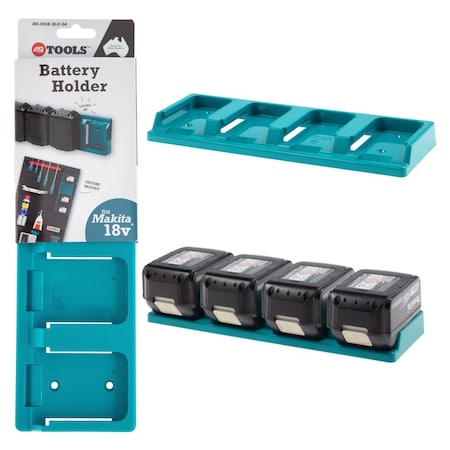 Battery Holder, 12.5 in L, 18 V MPN:BH-MAK-BLU-04