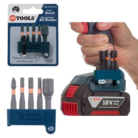 Bit Holder, 2 in L, 48 TOOLS MPN:MBH-BOS-RED-01
