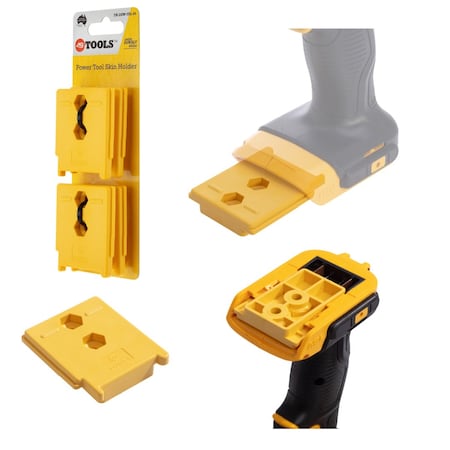 Tool Holder, 2.375 in L, 20 V MPN:TH-DEW-YEL-04