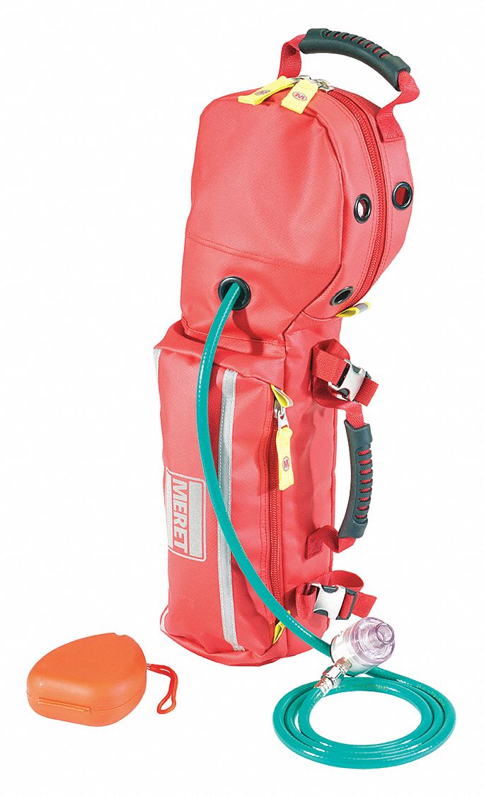 Oxygen Response Bag 22-1/2 H Red MPN:M5103-F-NW