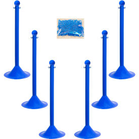Mr. Chain® Light Duty Plastic Stanchion Kit with 2