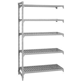 Camshelving® Premium Add-On Unit - 5 Vented Shelves 18x36x72 CPA183672V5480