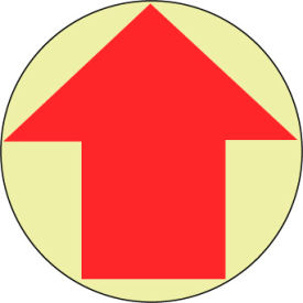 Glow Floor Sign - Arrow GWFS21