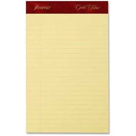 Esselte® Gold Fibre Jr. Legal Pads 5