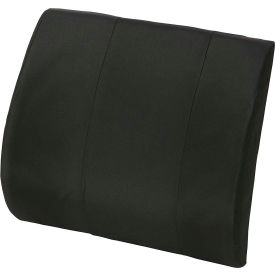 DMI Lumbar Back Support Foam Seat Cushion Black 555-7301-0200