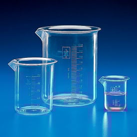Beaker PMP (TPX) Molded Graduations 50mL 601542-1