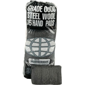 Material Technologies #1 Coarse Steel Wool Pad 192 Pads - 117004 117004GMA
