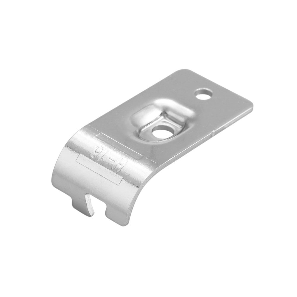 Framing Pipe Fittings & Connectors; Product Type: Lower Clamp Joint ; Material: Steel ; Compatible Pipe Shape: Round ; Coating/Finish: Chrome ; ESD: Yes ; UNSPSC Code: 40175300 MPN:H-16NP