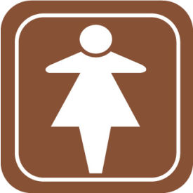 Architectural Sign - Women Symbol AS31