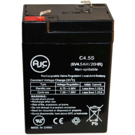AJC® Lithonia ELB06042 6V 4.5Ah Emergency Light Battery AJC-C4.5S-A-1-118794