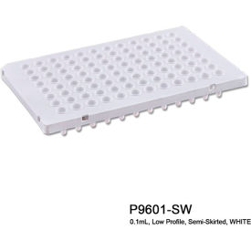 MTC™ Bio PureAmp™ PCR Plate For 0.1 ml Tube 96 Place Semi Skirted White 50 Pack P9601-SW