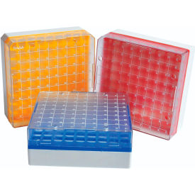 United Scientific™ Cryo Rack For 2ml Capacity Vials 81 Places Pack of 4 66301
