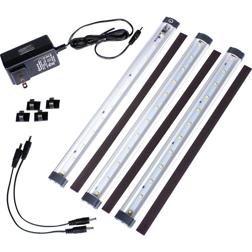Strip Lights; Lamp Type: LED; Linkable Up To: 32 Fixtures; Wattage: 122.000; Overall Length (Inch): 12.00; Dimmable: No; Voltage: 12.00 MPN:MLA-3