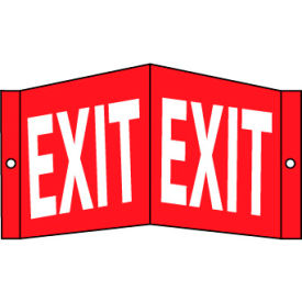 Visi Signs™ Facility Exit Sign 14.5''X 8'' VS10W