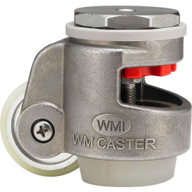 WMI® Stainless Steel Leveling Caster WMIS-80SUD 880 Lb. Capacity - Swivel Stem Mount WMIS-80SUD