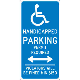 NMC TMS309G Traffic Sign Reserved Parking Connecticut 24