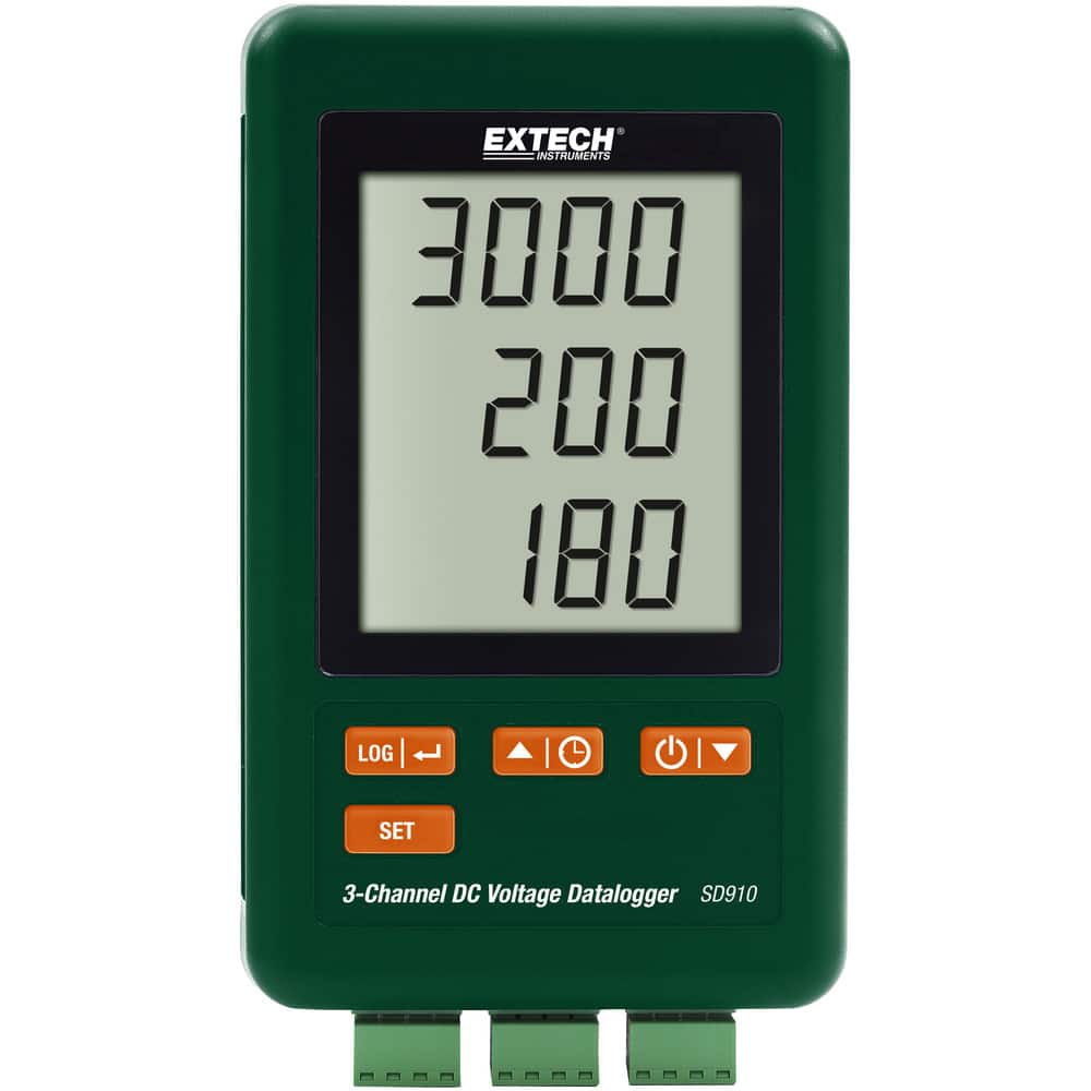 Power Meters, Meter Type: DC Voltage Datalogger , Application: pH Sensors, Current Probes, Low Level Signal Monitoring, Photovoltaic Studies, Battery Studies MPN:SD910-NIST