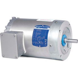 Baldor-Reliance Washdown Motor VESWDM3554 3 Phase 1.5 HP 1755 RPM 208-230/460 Volts TENV56C FR VESWDM3554