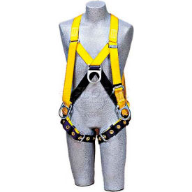 DBI-Sala™ Step-In Style Harness 1102878 Front Back & Side D-Rings Tongue Buckle X-Large 7012815411