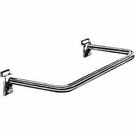 U-Shaped Round Tubing Hangrail - Chrome SW681/C - Pkg Qty 10