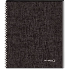 Mead® Cambridge Limited® Business Notebook Ruled Letter White 80 Sheets/Pad 06066