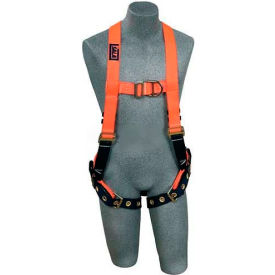 3M™ DBI-Sala™ Hi-Visibility Orange Vest Style Harness 1107811 Front/Back D-Ring Small 7100157073