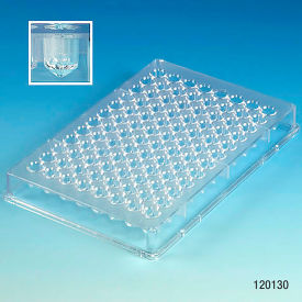 Microtest Plate 96-Well V-Bottom Polystyrene 50/Pack 120130