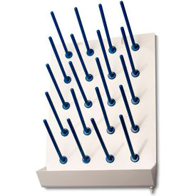 United Scientific™ Drying/Draining Rack Plastic 20 Places 14