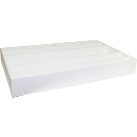TrippNT™ White PVC Large Pipette Storage Box and Drawer Organizer 25
