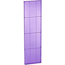 Global Approved 771660-PUR Purple Pegboard Wall Panel 16