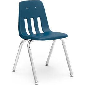 Virco® 9016 Classic Series™ Classroom Chair - Navy Vented Back - Pkg Qty 4 90679C51