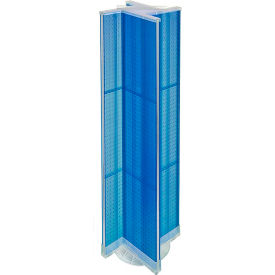 Global Approved 700460-BLU Pinwheel Pegboard Display W/RB 13.5