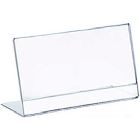 Global Approved 112732 Horiz L Shaped Acrylic Sign HLR 5