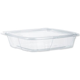 Dart® ClearPac SafeSeal Tamper-Evident Container with Flat Lid 35 oz. Cap. Clear 200/Carton CH35DEF