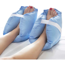 DMI® Soft Comforting Heel Protector Pillows Blue 1 Pair 555-8088-0100