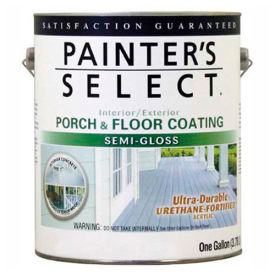 Painter's Select Urethane Fortified Semi-Gloss Porch & Floor Coating Medium Gray Gallon - 106661 106661