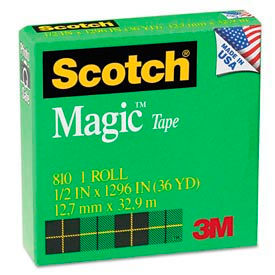 Scotch® Magic Invisible Tape 1/2