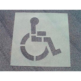 Stencil Handicapped Parking Heavy Duty PMS50 PMS50