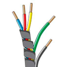 Quick Cable 503153-050 Spiral Wrap Loom 3/8