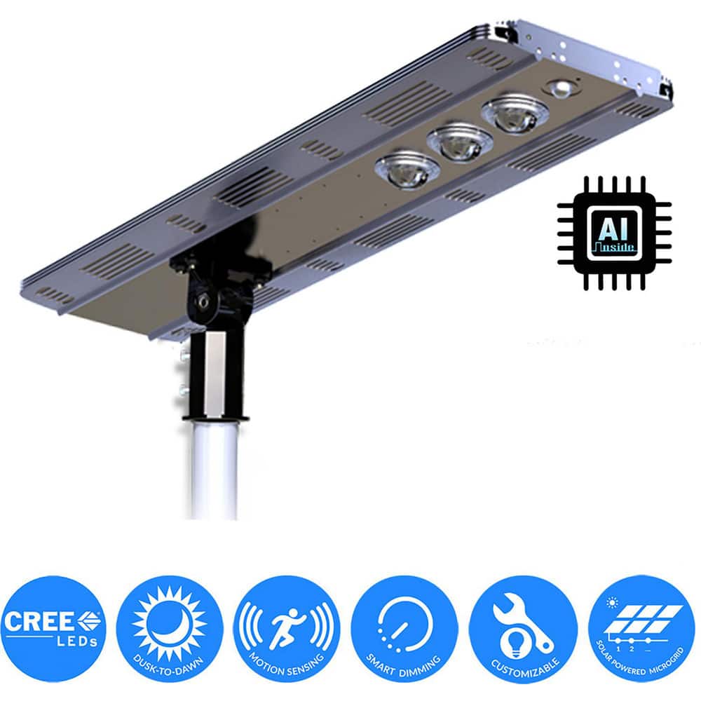 Parking Lot & Roadway Lights, Fixture Type: Street Area Light , Lens Material: Glass , Lamp Base Type: Integrated LED , Lumens: 4800lm  MPN:EE830W-AI30