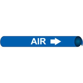 NMC™ Precoiled & Strap-On Pipe Marker Air Fits 3-3/8