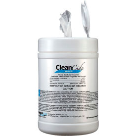 CleanCide Disinfecting Wipes - 160 Wipe/Canister 12 Canisters/Case 3130C-160-CS