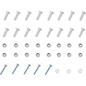 Leg Hardware for Plastic Service Carts 16- bolts nuts & washers 003RP1