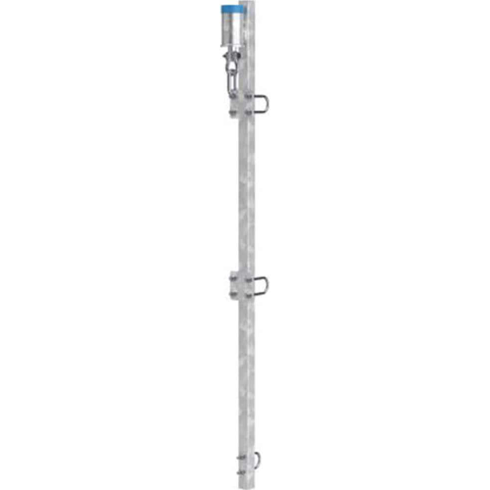 Fall Protection Accessories; Material: Galvanized Steel ; Type: Top Bracket ; For Use With: Soll Vi-Go Ladder Safety System; Fall Protection ; Accessory Type: Top Bracket ; Color: Silver ; Overall Length: 60.57in MPN:TRTB-10/