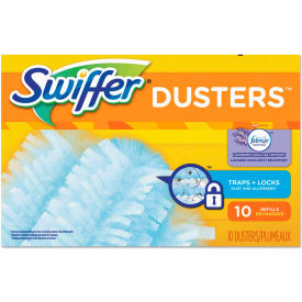 Swiffer® Dusters Refill DustLock Fiber Lavender Vanilla Scent Light Blue 10/Box 4 Boxes/CT 21461CT