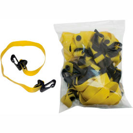 CanDo® Adjustable Exercise Band X-Light Yellow 10 Each 10-3201-10