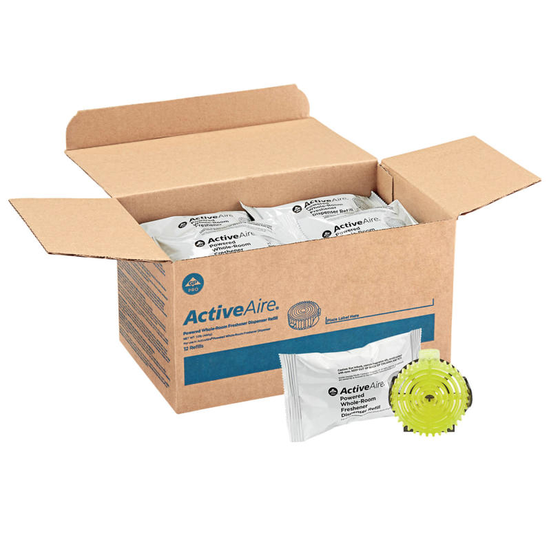 ActiveAire by GP PRO Powered Whole-Room Freshener Dispenser Refills, Citrus, Case of 12 Unit MPN:48285
