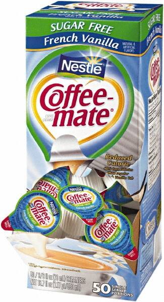 Pack of (50), French Vanilla Liquid Creamer MPN:NES91757 - Pkg Qty 50