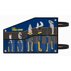 IRWIN VISE-GRIP® 2078708 5 PC. Set (Slip Joint Diag. Tongue & Groove Linesman Adj. Wrench) 2078708