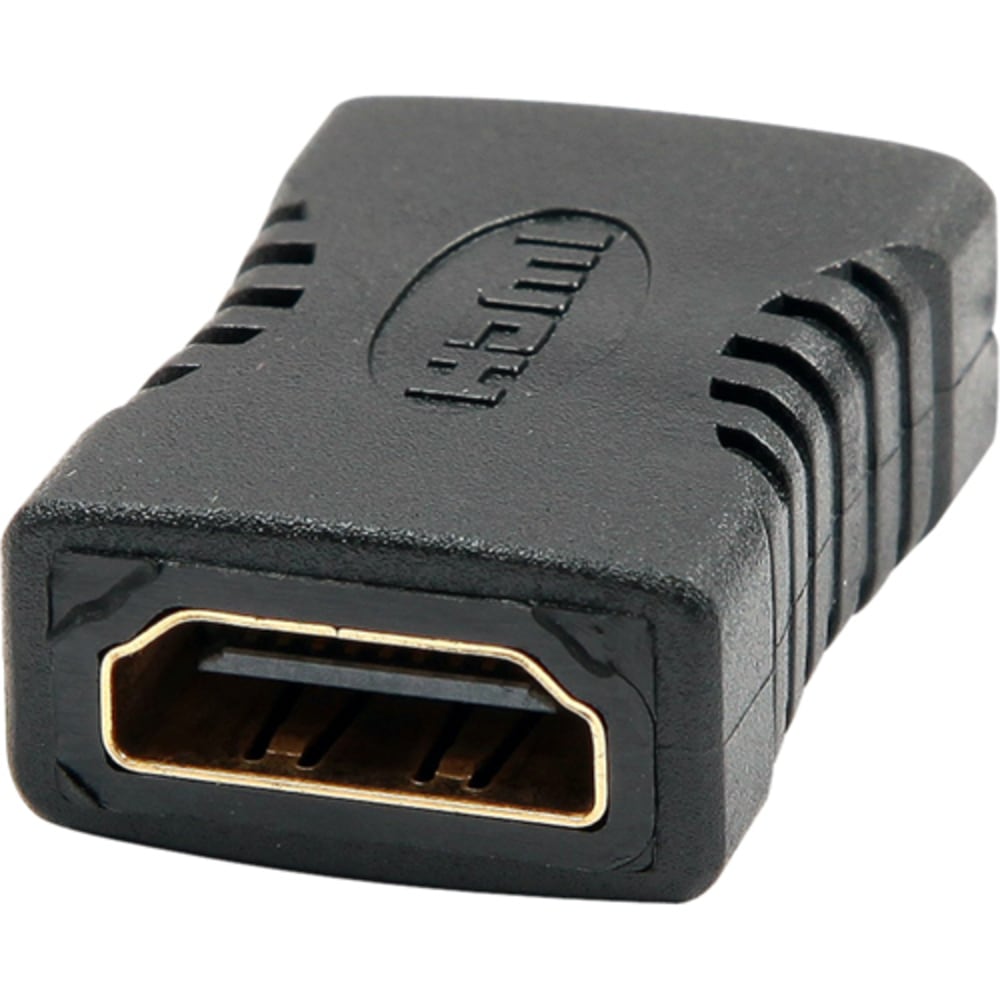 4XEM HDMI A Female To HDMI A Female Coupler Adapter - 1 Pack - 1x 19-pin HDMI (Type A) Digital Audio/Video Female - 4XHDMIFF MPN:4XHDMIFF